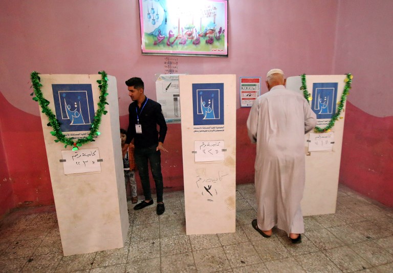 People in the Kurdistan Region and Iraq vote in the parliamentary elections across the country. (Photo: AFP)